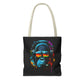Tote Bag – Singe monkey Dj écouteurs lunettes du soleil Gorilla