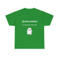 T-shirt humoristique unisexe en coton épais -Trend Quoicoubeh Apagnan