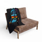 Plaid en polaire arctique Singe Monkey DJ écouteurs & lunettes de soleil Gorilla Fun P T-Shirt