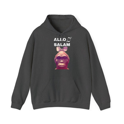 Hoodie unisexe drôle - Sweat-shirt graphique Allo Salam