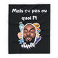 Plaid en polaire arctique Binobile Mais cv pas ou quoi