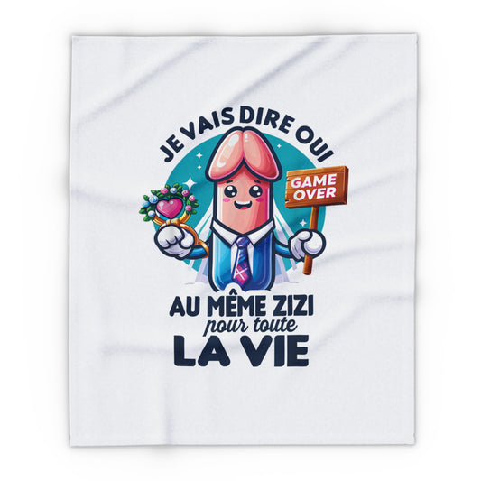 Plaid en polaire arctique Je vais dire oui à la même bite pout toute la vie