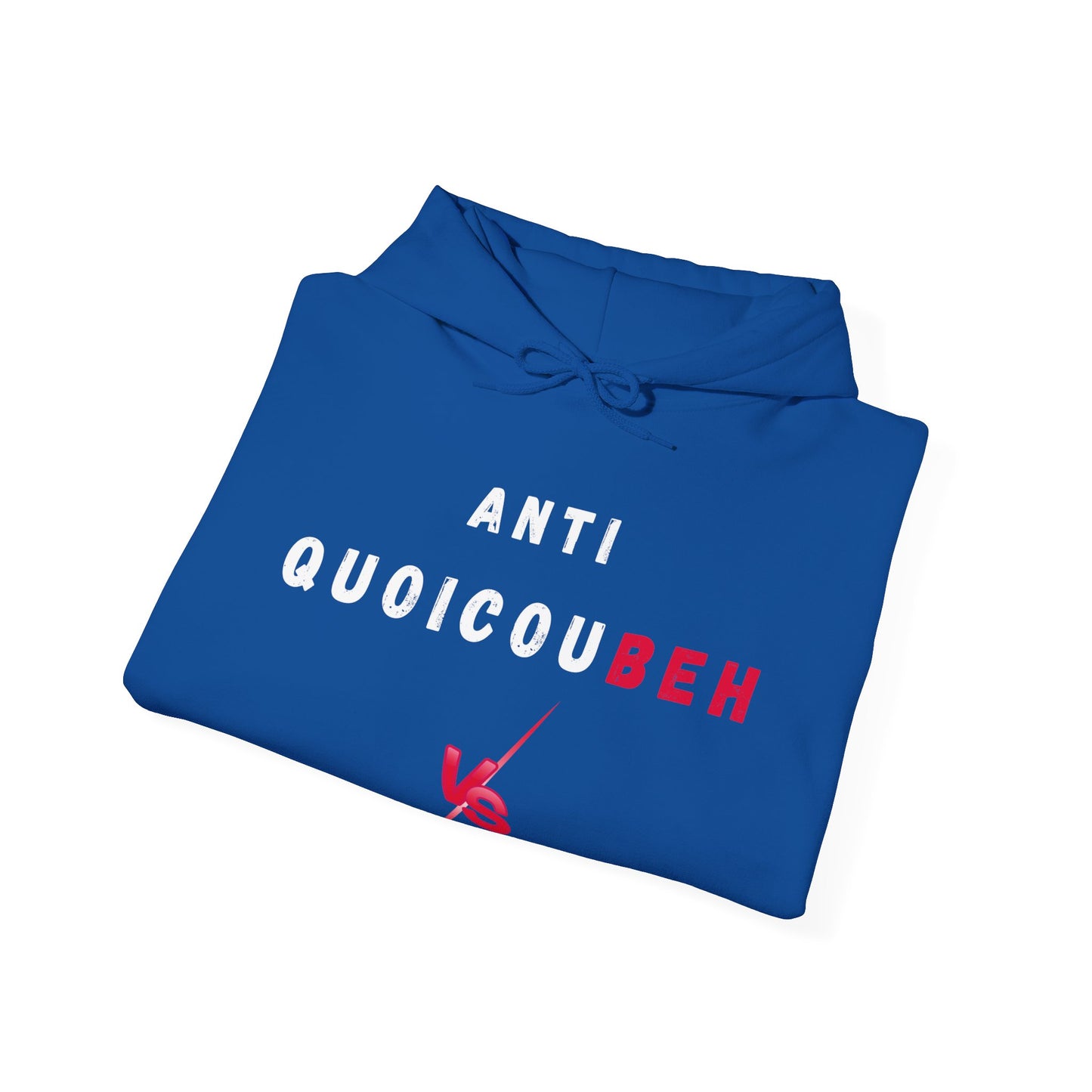 Hoodie unisexe drôle - Sweat-shirt Anti Quoicoubeh