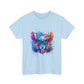T-shirt humoristique unisexe en coton épais - Stitch