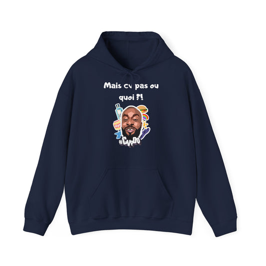 Hoodie unisexe drôle - Sweat-shirt Mais cv pas quoi Binobile