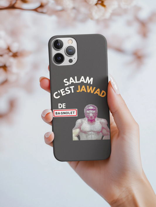 Coque flexible Salam c'est jawad de Bagnolet