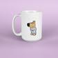 Tasse blanche de 325 ml  – Mug cool Chill Guy
