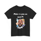 T-shirt humoristique unisexe en coton épais -Trend Binobile Mais Cv pas ou quoi