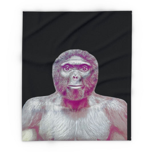 Plaid en polaire arctique Le singe
