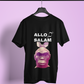 T-shirt humoristique unisexe en coton épais - Allo Salam