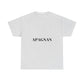 T-shirt humoristique unisexe en coton épais -Apagnan Quoicoubeh