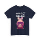 T-shirt humoristique unisexe en coton épais - Allo Salam
