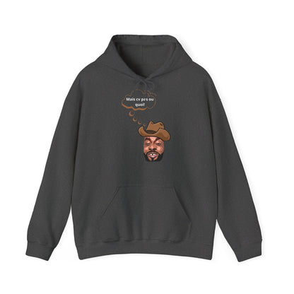 Hoodie unisexe drôle - Sweat-shirt graphique Binobile Mais cv pas ou quoi