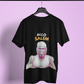 T-shirt humoristique unisexe en coton épais -Trend le singe Allo Salam