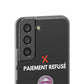 Coque flexible Allo salam Paiement refusé