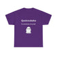 T-shirt humoristique unisexe en coton épais -Trend Quoicoubeh Apagnan