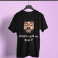 T-shirt humoristique unisexe en coton épais -Trend Binobile Mais cv pas ou quoi