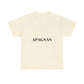 T-shirt humoristique unisexe en coton épais -Apagnan Quoicoubeh