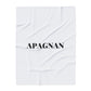 Plaid en polaire arctique Apagnan
