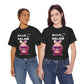 T-shirt humoristique unisexe en coton épais - Allo Salam