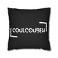 Taie d’oreiller Amusante – Décoration Humoristique pour la Maison Quoicoubeh
