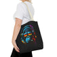 Tote Bag – Singe monkey Dj écouteurs lunettes du soleil Gorilla