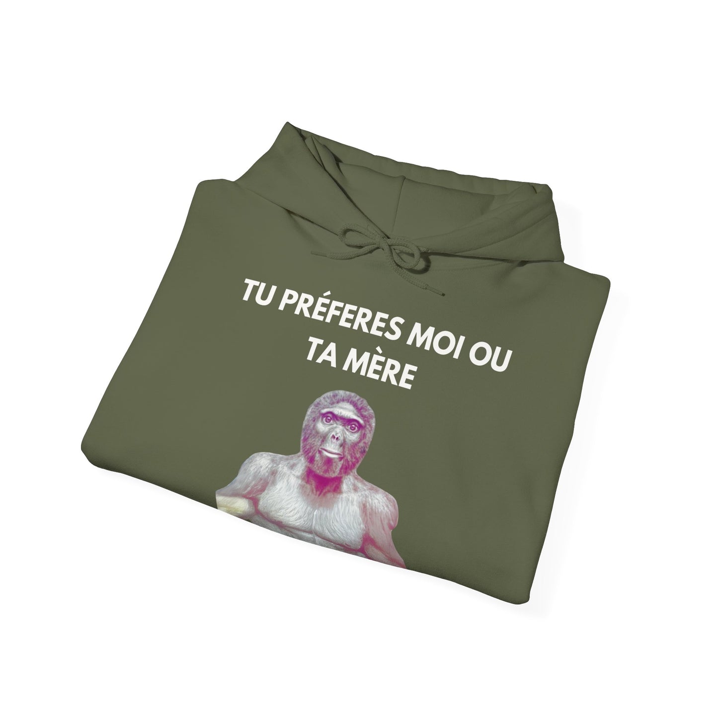 Hoodie unisexe drôle - Sweat-shirt graphique Tu préfère  moi ou ta mère