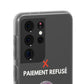 Coque flexible Allo salam Paiement refusé