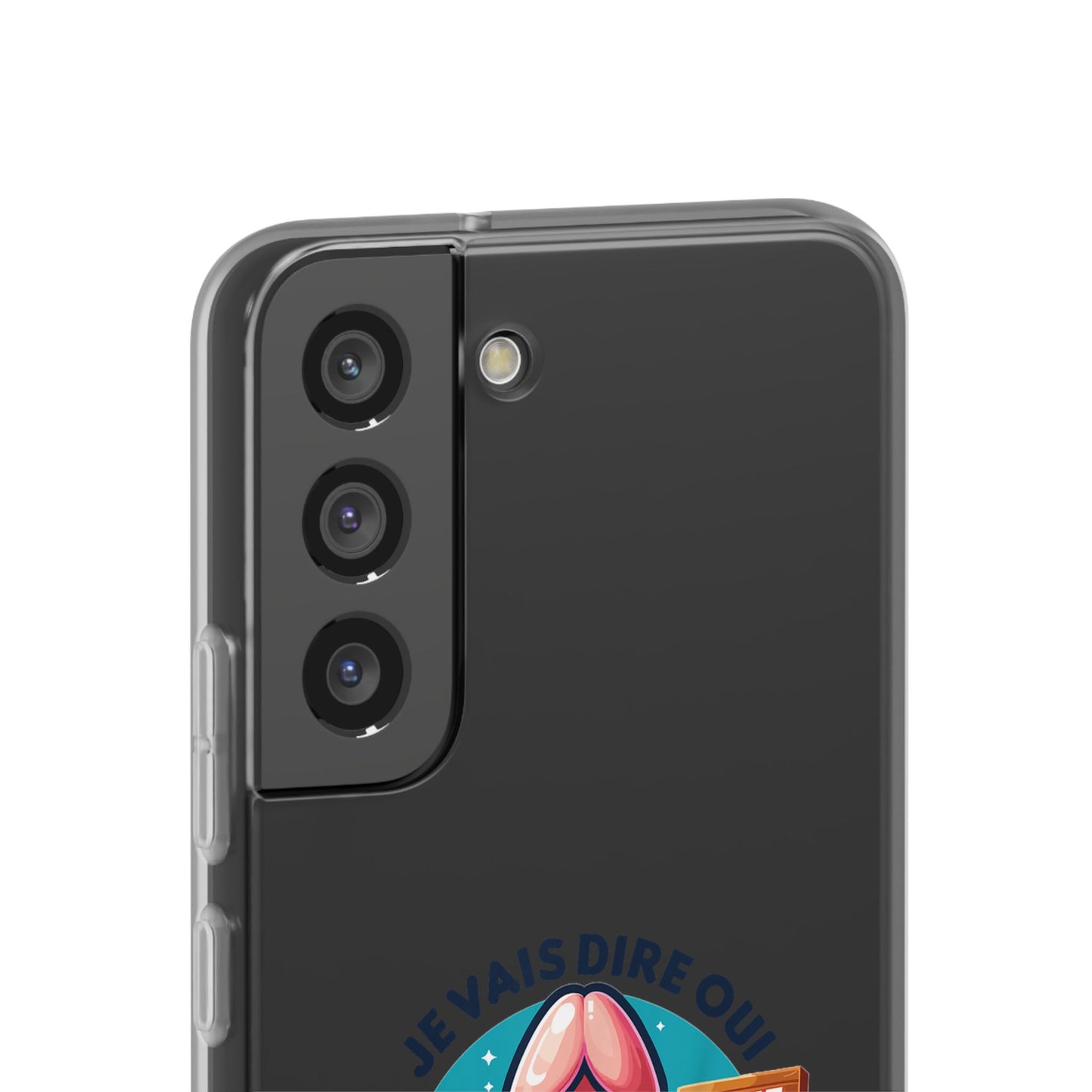 Coque flexible Je vais dire oui au même zizi pour toute la vie