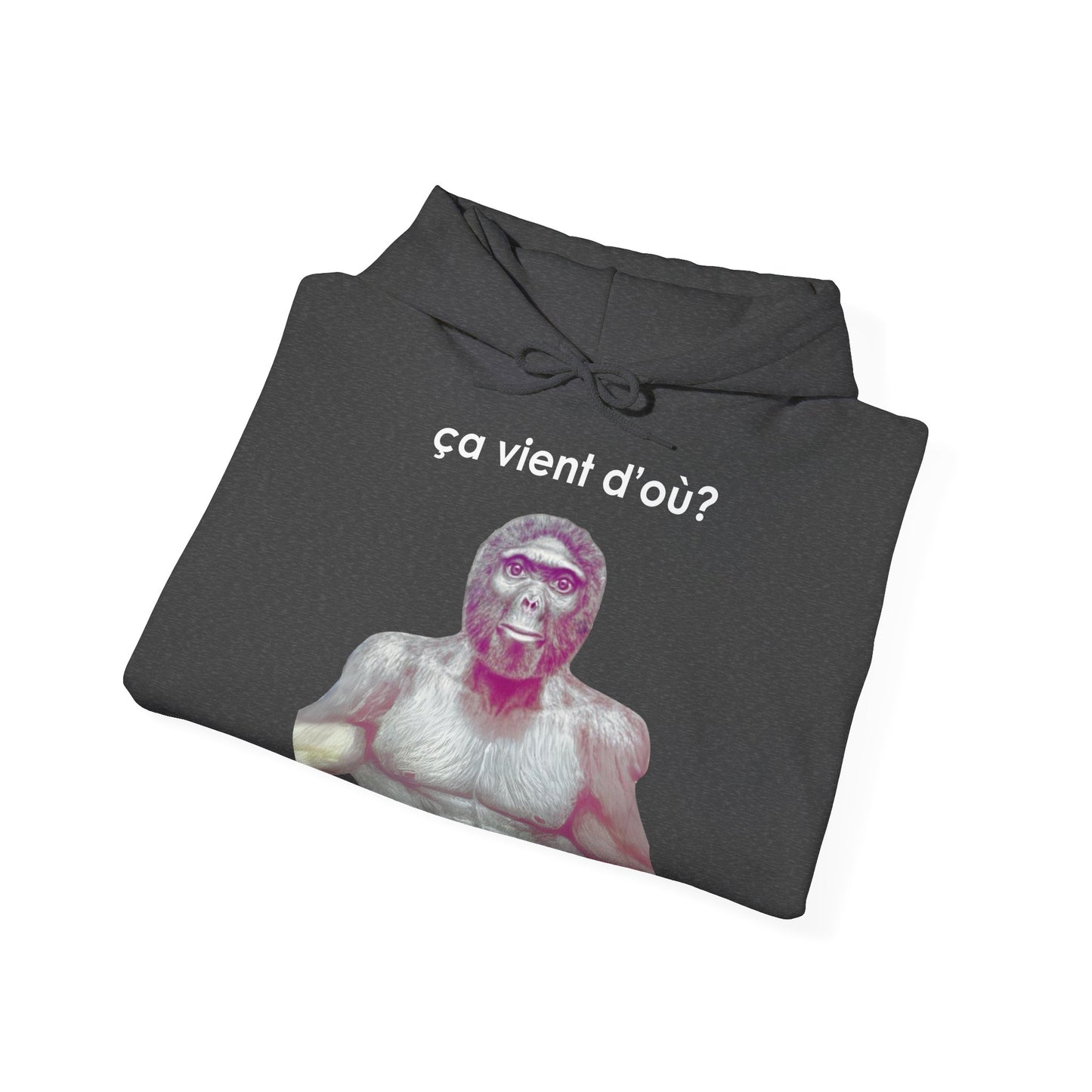 Hoodie unisexe drôle - Sweat-shirt graphique ça vient d'où