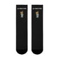 Chaussettes Crew Personnalisées en Sublimation – Design Graphique Amusant avec "Chill guy"