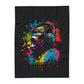 Plaid en polaire arctique Monkey hurlant