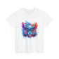 T-shirt humoristique unisexe en coton épais - Stitch