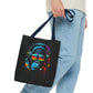Tote Bag – Singe monkey Dj écouteurs lunettes du soleil Gorilla