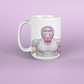 Tasse blanche de 325 ml  – Trend le singe