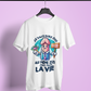 T-shirt humoristique unisexe en coton épais - Stitch
